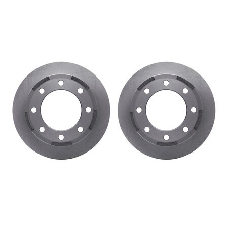 Dynamic Friction Company Rear Brake Rotors 6002-48043